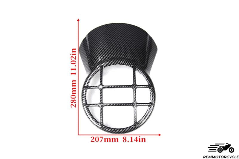 Front headlight visor grille Honda CL