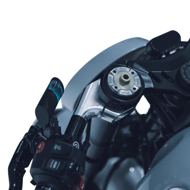 Luxury clip-on handlebars for BMW R nineT