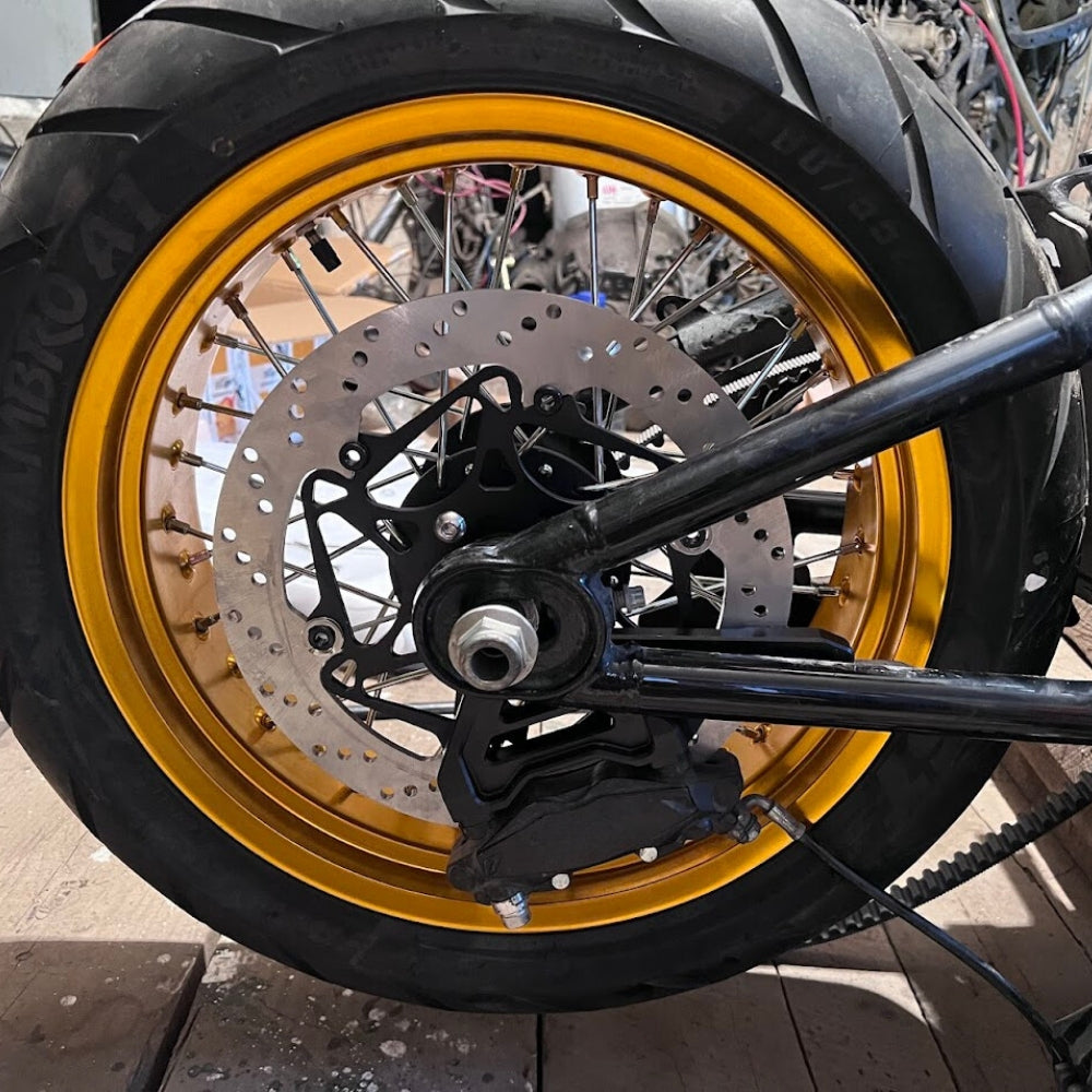 Harley Softail spoke wheels - REM