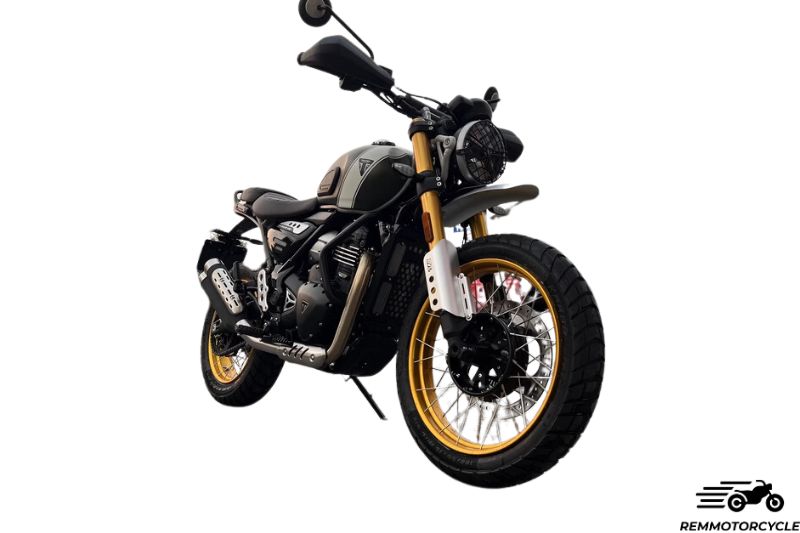 Kit protège fourche + garde boue avant Triumph Scrambler 400X