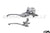 Motorcycle brake + Clutch Lever Black or Chrome 7/8"
