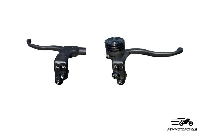 Brake + Clutch Levers with Integrated Switches – Remmotorcycle