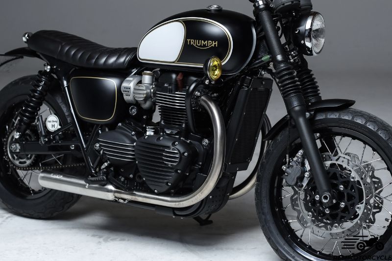Full Exhaust System for Triumph Bonneville T100 / T120 / Street Twin / Speed Twin