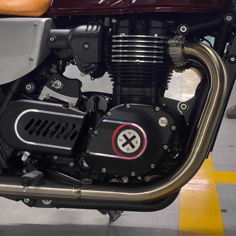 Brixton Cromwell 1200 Side Cover Logo