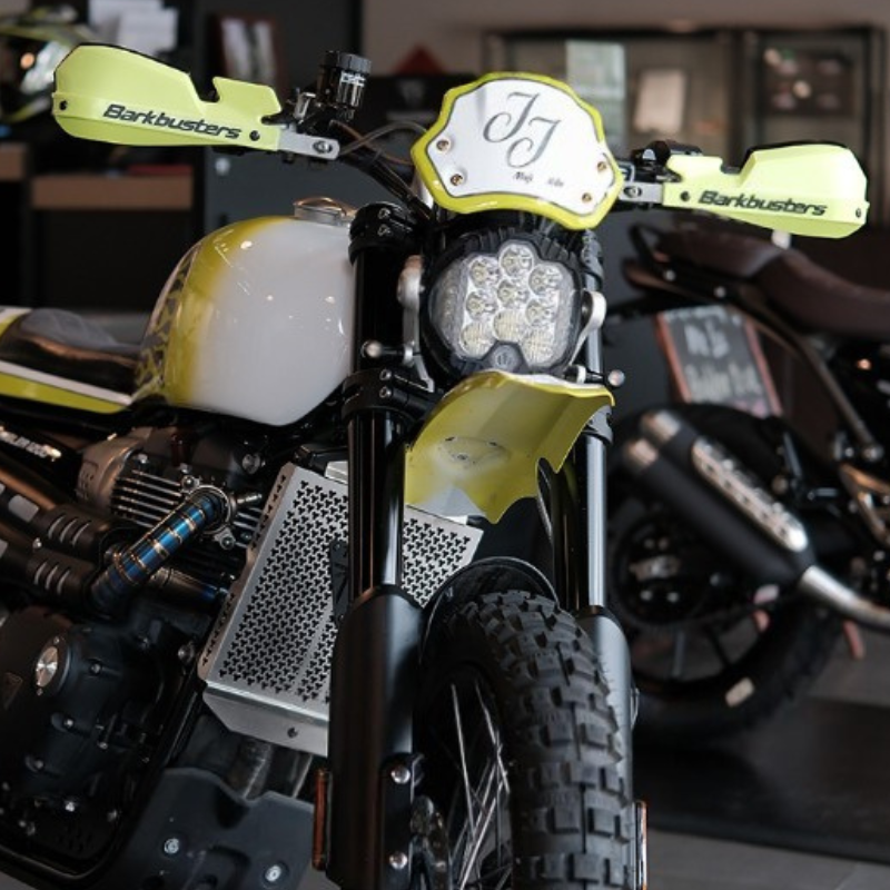 Baja 7″ LED Headlight Kit – Triumph Scrambler 1200