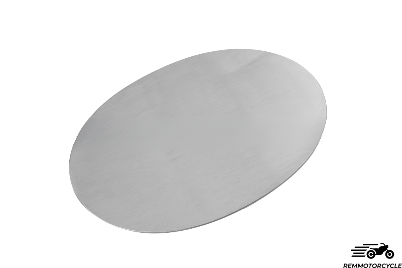 Oval aluminum side plate