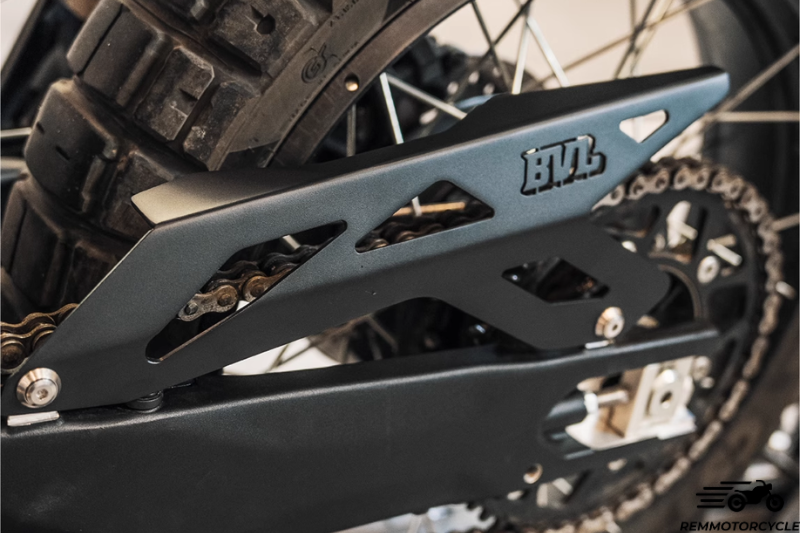 BVL CNC Aluminum Chain Guard for CFMOTO 450 MT