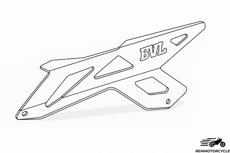 BVL CNC Aluminum Chain Guard for CFMOTO 450 MT