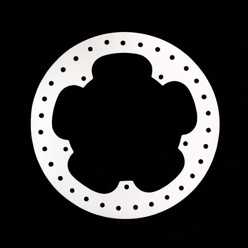 Custom brake disc track for Triumph 400 X