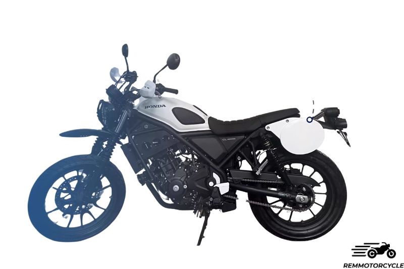 Scrambler-Style Side Panel for Honda CL500