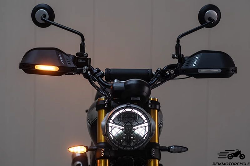 LED Handguards for Triumph Speed 400 / Scrambler 400X - REM