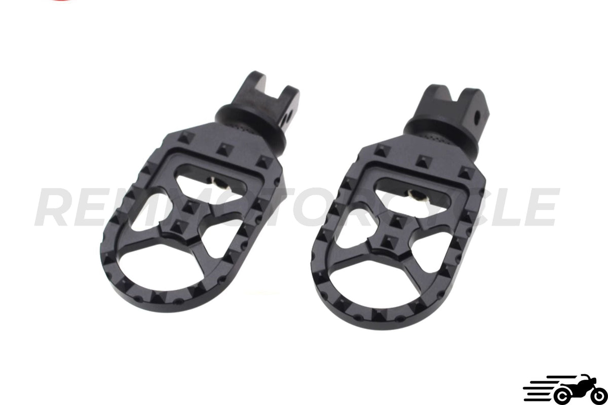 Adjustable aluminum footrests for Ducati Scrambler