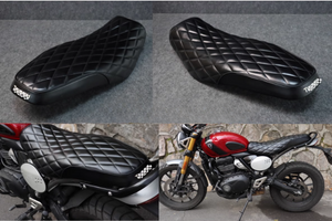 seat Triumph Speed 400 Scrambler 400X diamond black