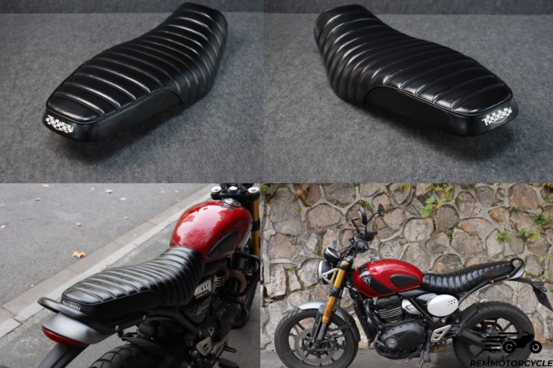  Triumph Speed 400 Scrambler 400X Seat black