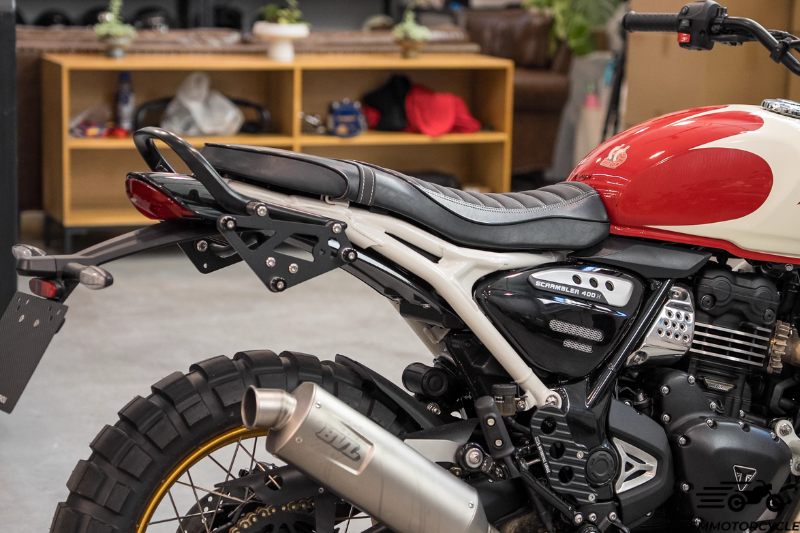 BVL Seat  for Triumph Scrambler / Speed 400