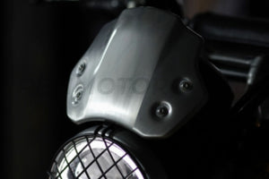 Aluminum windscreen for Triumph Scrambler 400