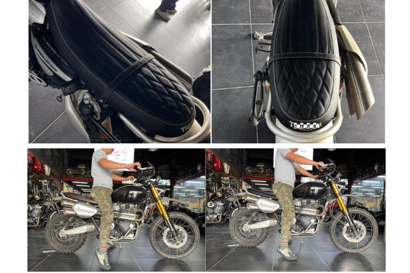 Lowered Seat for Triumph Scrambler 1200 XC / XE