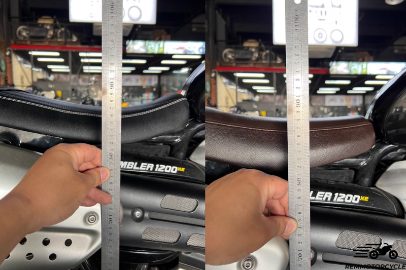 Lowered Seat for Triumph Scrambler 1200 XC / XE