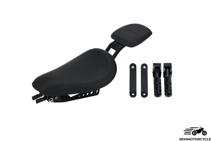 Solo seat + duo seat for Triumph Bobber