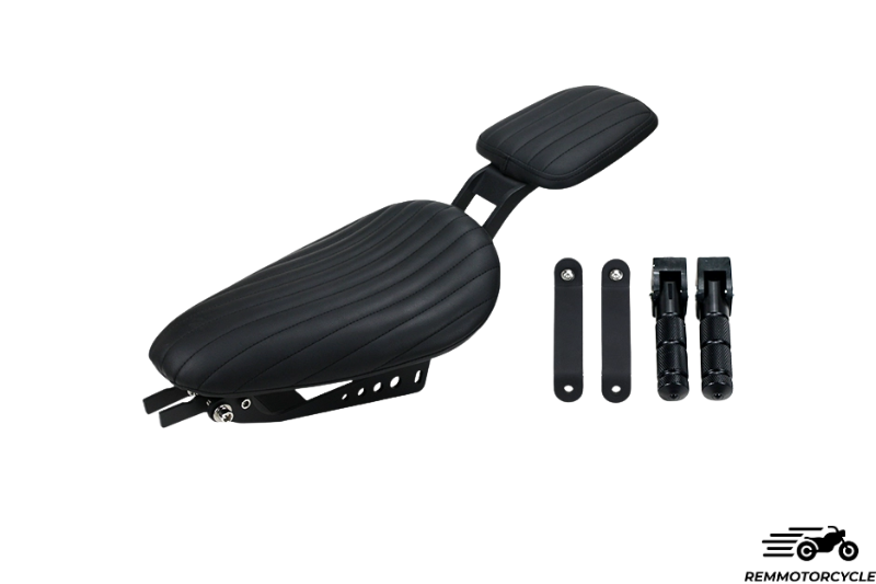 Solo seat + duo seat for Triumph Bobber