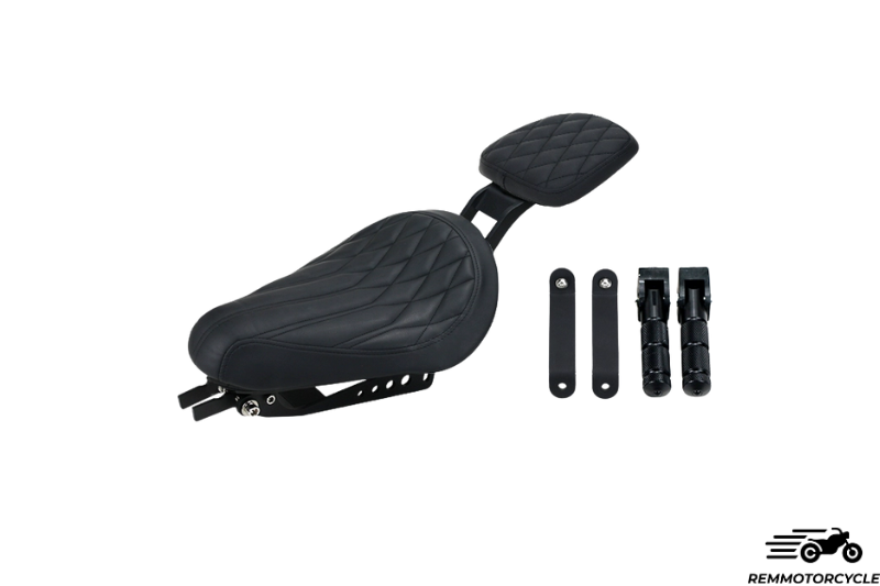 Solo seat + duo seat for Triumph Bobber