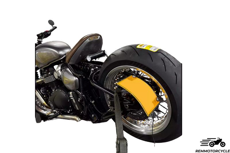 CNC Side License Plate Bracket for Triumph Bobber