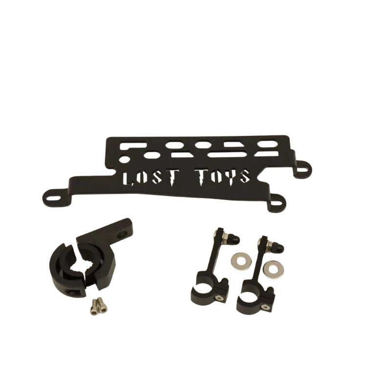 Rear luggage rack support for Triumph Bobber