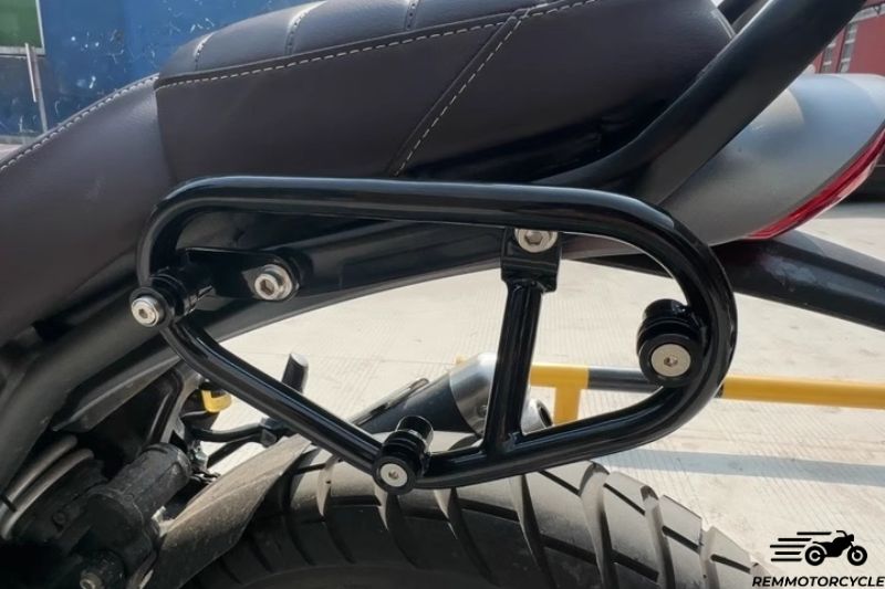 Saddlebag rack for Triumph Scrambler 400X