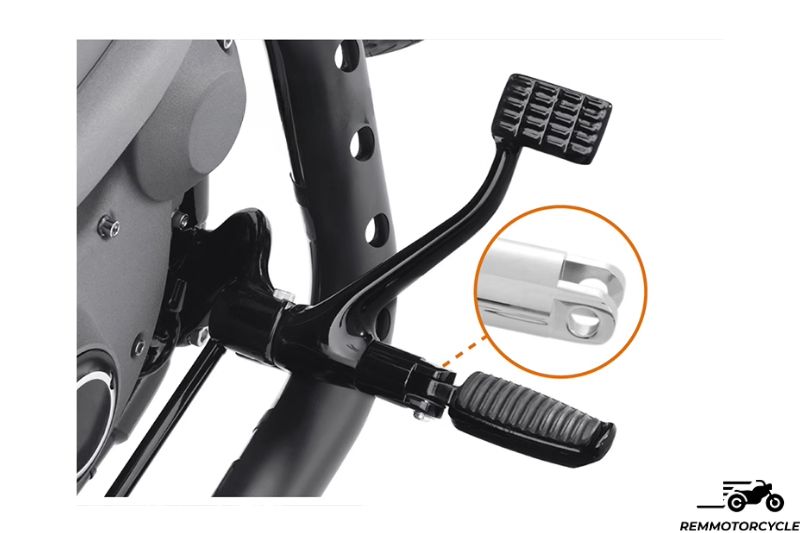 Universal footpeg mount Harley Sportster