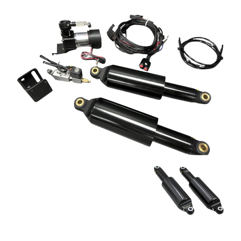 Adjustable rear air shock for Harley Touring Street Glide