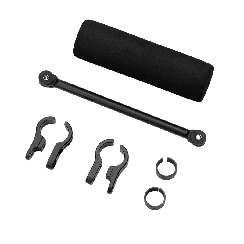 Handlebar crossbar with leather cover for BMW R12GS