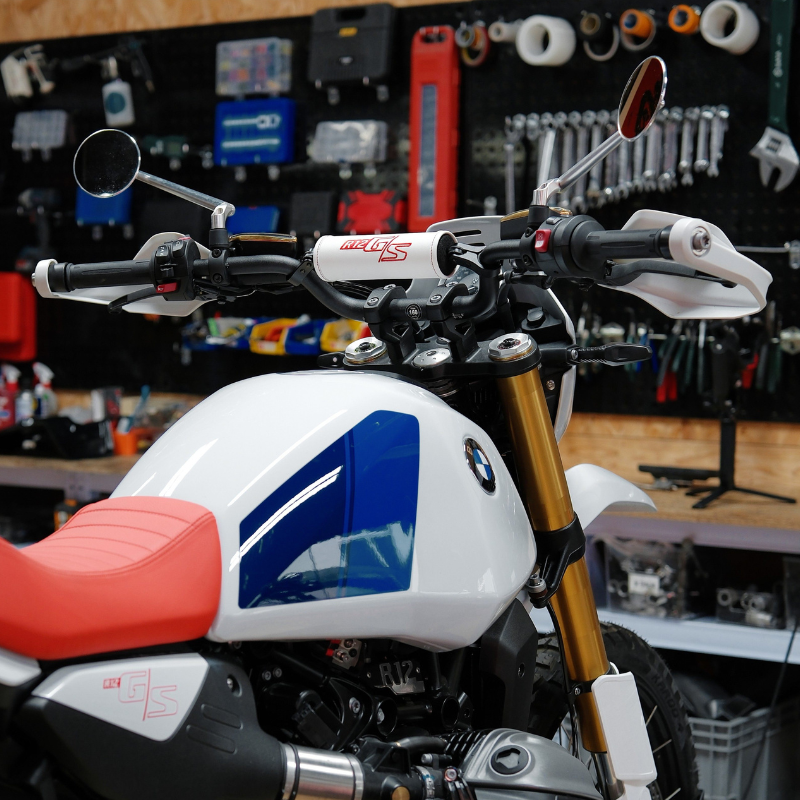 Handlebar Crossbar + Covers - BMW R12GS