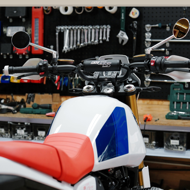 Handlebar Crossbar + Covers - BMW R12GS