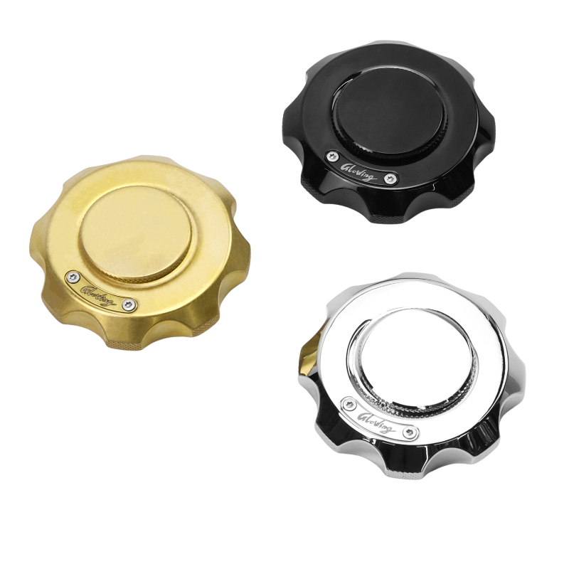 CNC Brass Fuel Tank Cap - Triumph