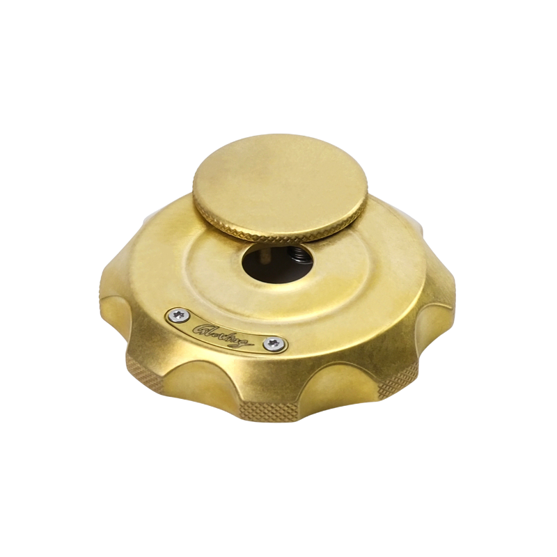 CNC Brass Fuel Tank Cap - Triumph