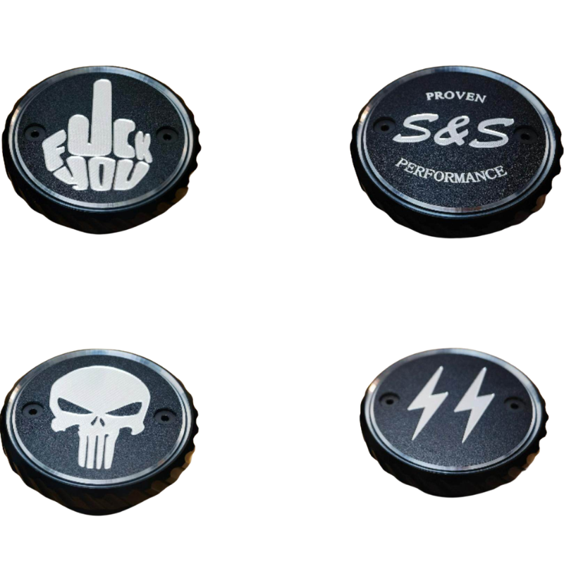 Magnetic lock fuel tank cap - Sportster/Softail fit