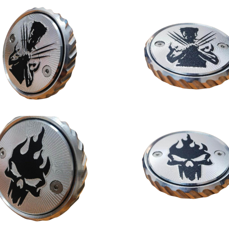 Magnetic lock fuel tank cap - Sportster/Softail fit