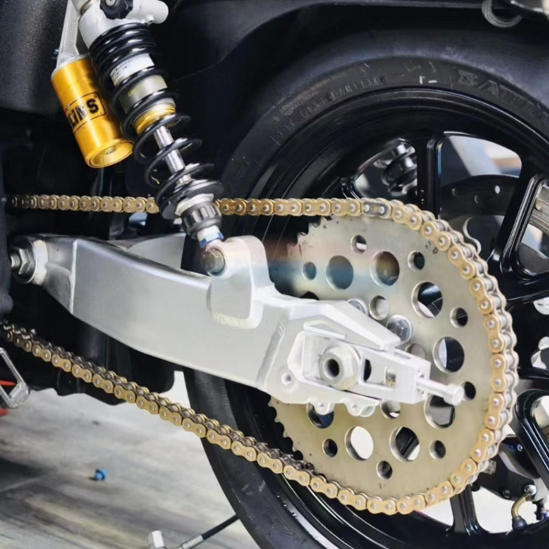 Aluminum swingarm with 100 mm radial caliper bracket for Dyna