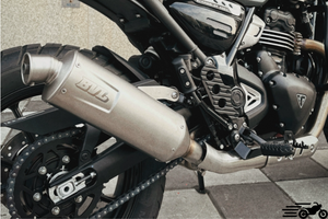 Triumph 400X and Street 400 Exhaust