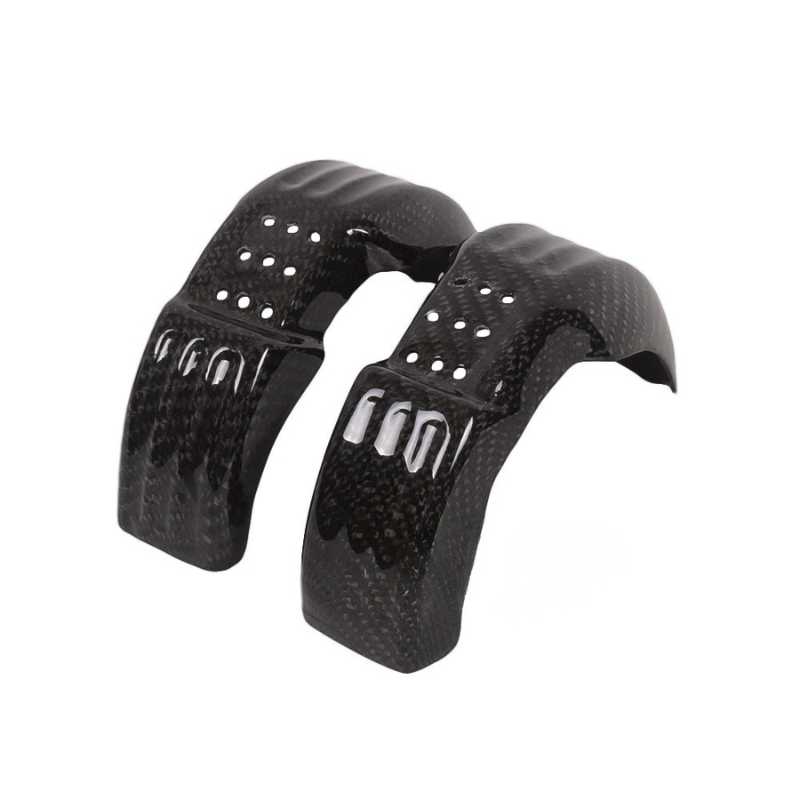 Carbon fiber intake covers – Triumph Bobber