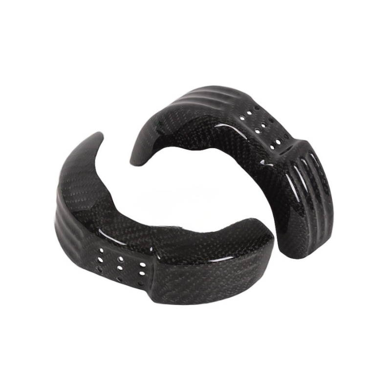 Carbon fiber intake covers – Triumph Bobber