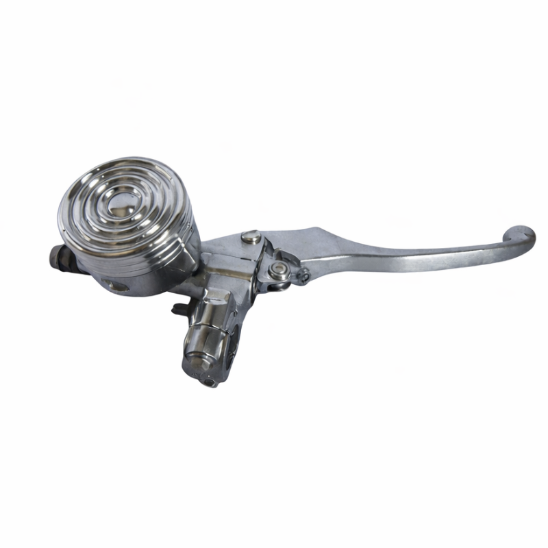Vintage master cylinder cap for round reservoir – brass or aluminum