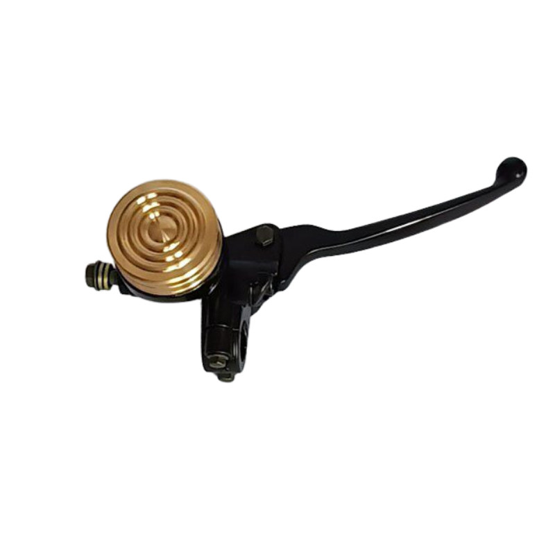 Vintage master cylinder cap for round reservoir – brass or aluminum