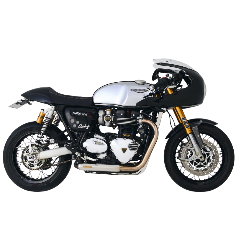 Chrome crankcase covers for Triumph Twin