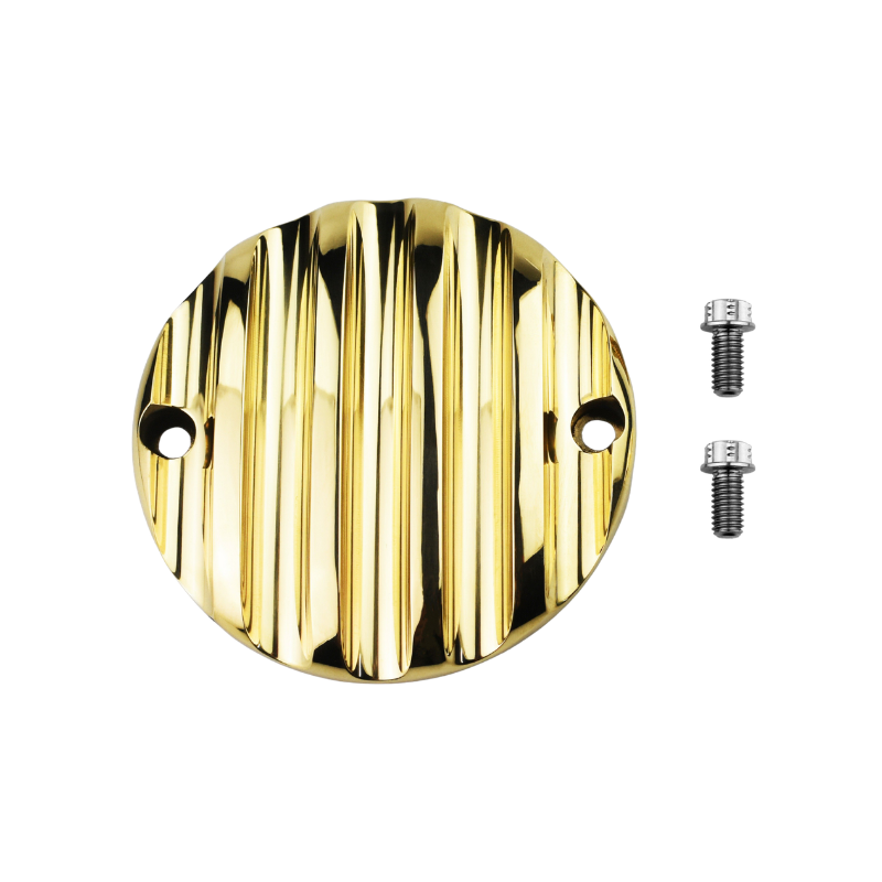 Brass and aluminum crankcase covers for Bobber & Classics