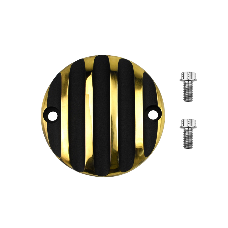 Brass and aluminum crankcase covers for Bobber & Classics