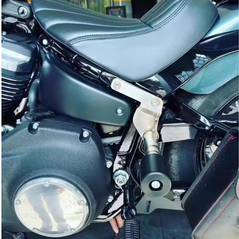 Stainless Steel Rear Crash Bar – Harley Softail