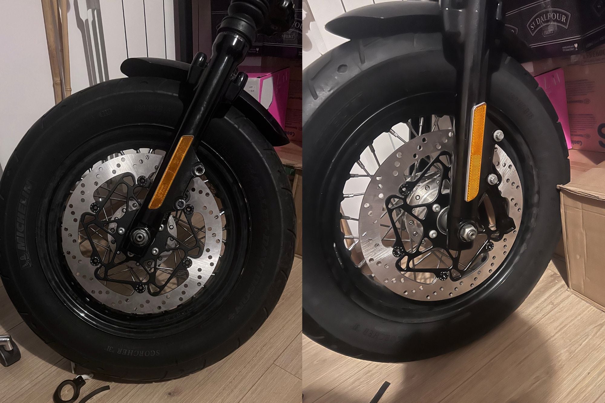 Front floating brake Disc for Harley-Davidson (before 1999)