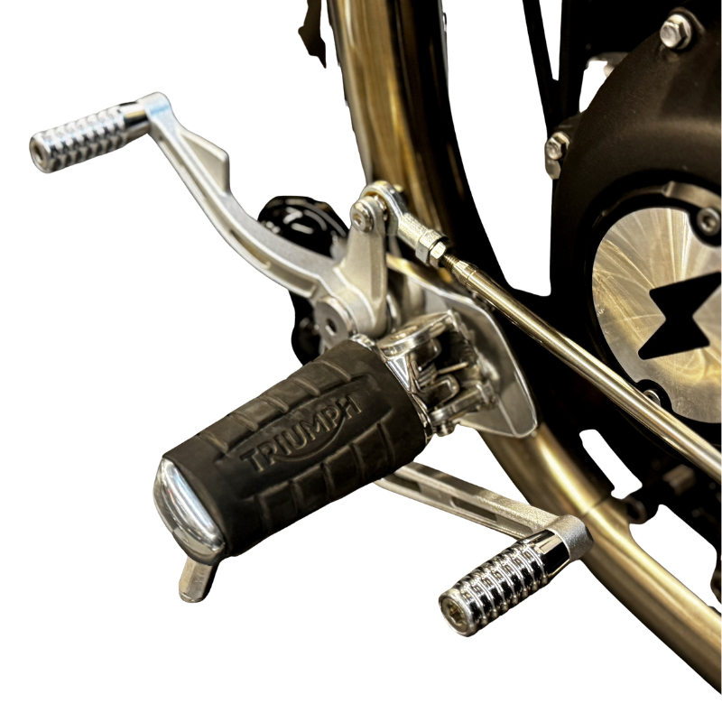 Heel-toe dual shifter for Triumph Speedmaster