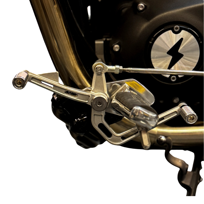 Heel-toe dual shifter for Triumph Speedmaster